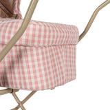 Konges Slojd doll pram, powder pink check