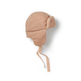 Elodie Details winter cap pink boucle