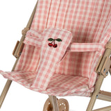 Konges Slojd doll stroller, powder pink check