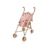 Konges Slojd doll stroller, powder pink check