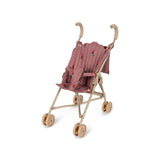 Konges Slojd doll stroller, vita rosa blush glitter