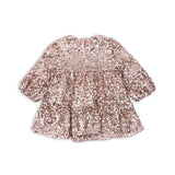 Konges Slojd haljina lila sequins, grey/rosa