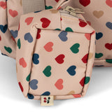 Konges Slojd clover schoolbag, coeur colorè frappe