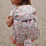 Konges Slojd clover schoolbag, coeur colorè frappe