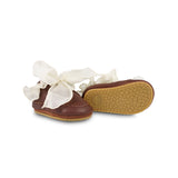 Donsje nienelien patike, burgundy classic leather