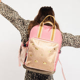 Caramel&cie pink butterflies sonata backpack