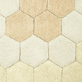 Lorena Canals washable rug honeycomb golden sage