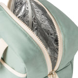 Nobodinoz sunshine insulated lunch bag eden green