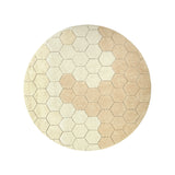 Lorena Canals washable rug honeycomb golden sage