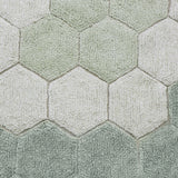 Lorena Canals washable rug honeycomb blue sage