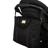 Nobodinoz hyde park waterproof stroller backpack black