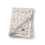 Elodie Details pearl velvet blanket, dalmatian dots