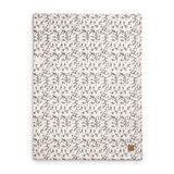 Elodie Details pearl velvet blanket, dalmatian dots