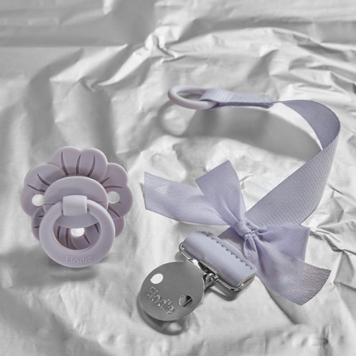 Elodie Details lavender love binky bloom cucla silikonska