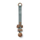 Elodie Details pacifier clip wood, hazy jade