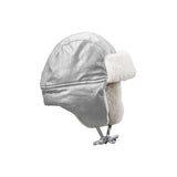 Elodie Details winter cap silver sheen