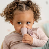 Done By Deer sheepy silikonski kalupi za sladoled 3 kom, roze