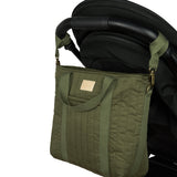 Nobodinoz hyde park waterproof stroller backpack london green