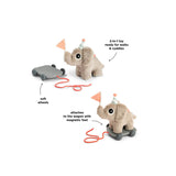 Done By Deer pull along 2 in 1 toy elphee, sand