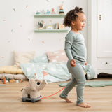 Done By Deer pull along 2 in 1 toy elphee, sand