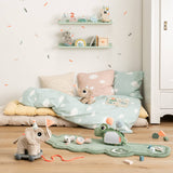 Done By Deer pull along 2 in 1 toy elphee, sand