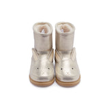 Donsje xelly čizme zeka, silver metallic leather