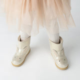 Donsje xelly čizme zeka, silver metallic leather