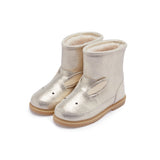 Donsje xelly čizme zeka, silver metallic leather