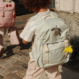 Konges Slojd clover school bag duo verde