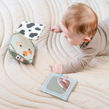 Done By Deer držač sa kontrastnim karticama i ogledalcetom, zeleno