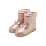 Donsje xelly čizme jednorog, powder metallic leather