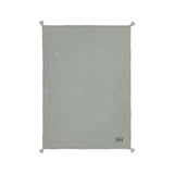 Nobodinoz blanket in washed double muslin wabi-sabi azure