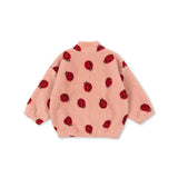 Konges Slojd teddy jakna ladybug pink
