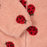 Konges Slojd teddy jakna ladybug pink