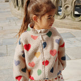 Konges Slojd teddy jakna bon coeur colore