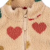 Konges Slojd jody prsluk bon coeur colore