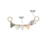 Done By Deer celebration igračka za kolica, mix boja