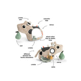 Done By Deer podno aktivno ogledalo dotti, bež