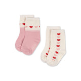 Konges Slojd heart 2 pack socks
