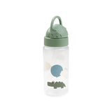 Done By Deer straw bottle happy clouds, green