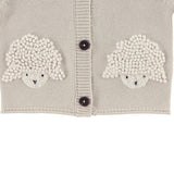 Donsje dieck kardigan ovčica, white sand