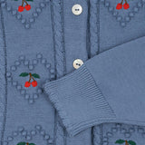 Konges Slojd soleil kardigan country blue