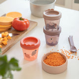 Done By Deer baby food container 3 pack ozzo, powder