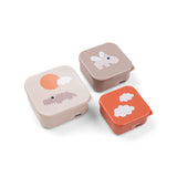 Done By Deer snack box set 3 pcs happy clouds, powder