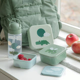 Done By Deer snack box set 3 pcs happy clouds, green