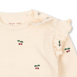 Konges Slojd sui frill bodi cherry