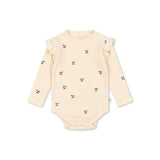 Konges Slojd sui frill bodi cherry