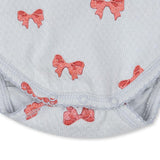 Konges Slojd sui frill bodi rosia blue bow