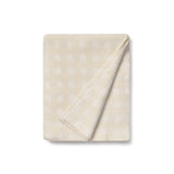 Lorena Canals pleteno ćebe vichy ivory