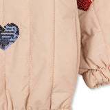 Konges Slojd juno sequin bomber jakna, cameo rose